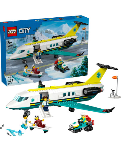 LEGO City Emergency Air Ambulance Airplane številka 60465