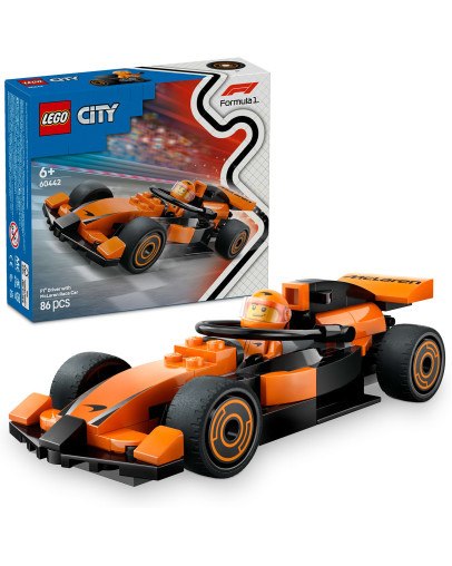 LEGO City F1 Driver with McLaren Race Car številka 60442