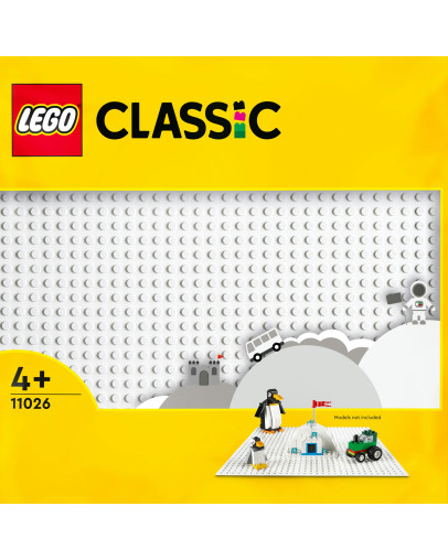 LEGO Classic White Baseplate številka 11026