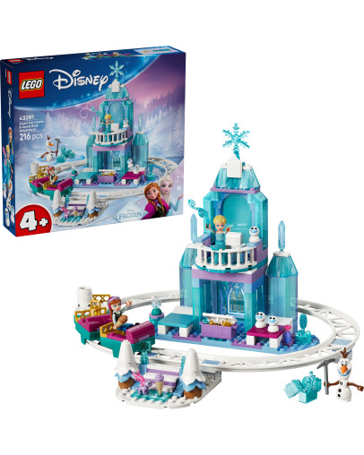 LEGO Disney Princess Elsas Ice Castle & Snow Ride Adventure številka 43281