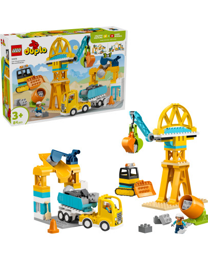 LEGO DUPLO Town 3 in 1 Construction Site and Vehicles številka 10476