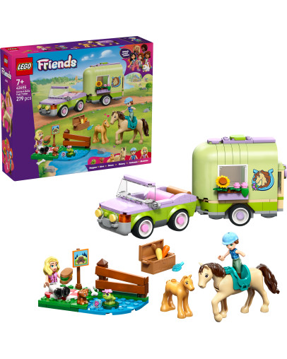 LEGO Friends Horse & Baby Foal Trailer številka 42695