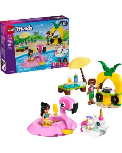 LEGO Friends Unicorn & Flamingo Pool Party številka 42658