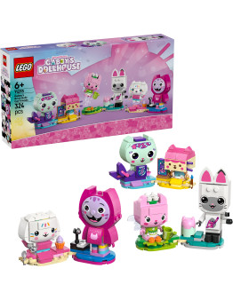 LEGO Gabbys Dollhouse Gabbys Brick Built Cat Friends številka 11215