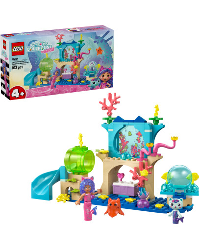 LEGO Gabbys Dollhouse Mermaid Gabbys Aquarium Adventure številka 11204
