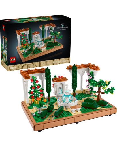 LEGO Icons Fountain Garden številka 10359