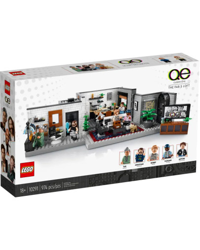 LEGO Icons Queer Eye The Fab 5 Loft številka 10291