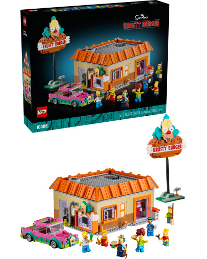 LEGO Icons The Simpsons Krusty Burger številka 10352