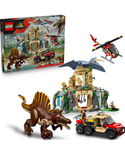 LEGO Jurassic World Air Mission Spinosaurus and Quetzalcoatlus številka 76976
