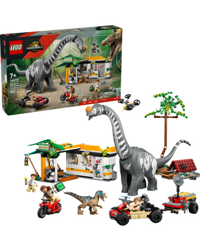 LEGO Jurassic World Raptor & Titanosaurus Tracking Mission številka 76973