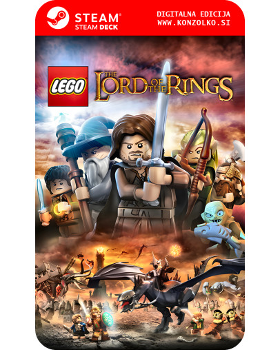 LEGO Lord of the Rings - Steam koda brez škatlice (WINDOWS PC | STEAM DECK)