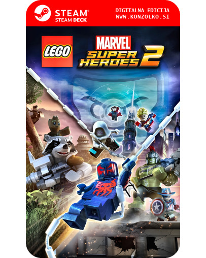LEGO Marvel Super Heroes 2 - Steam koda brez škatlice (WINDOWS PC | STEAM DECK)