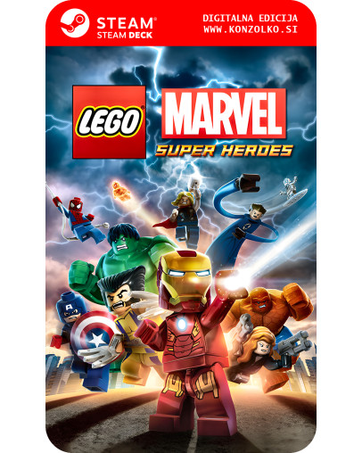 LEGO Marvel Super Heroes - Steam koda brez škatlice (WINDOWS PC | STEAM DECK)