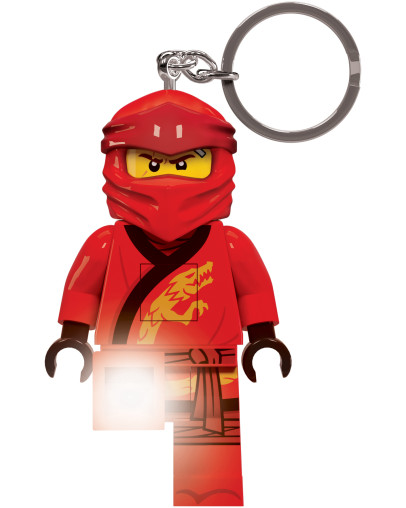 LEGO Ninjago obesek za ključe z LED lučko Kai številka 4004036