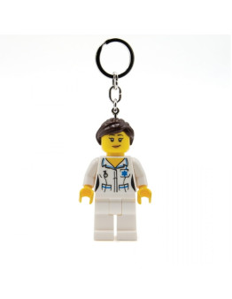 LEGO Nurse obesek za ključe z LED lučko številka KE186H