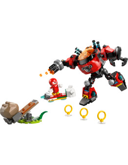 LEGO Sonic Knuckles vs Dr Eggman Egg Crusher Mech številka 77005