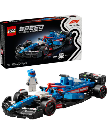 LEGO Speed Champions Visa Cash App RB VCARB 01 F1 Race Car številka 77246