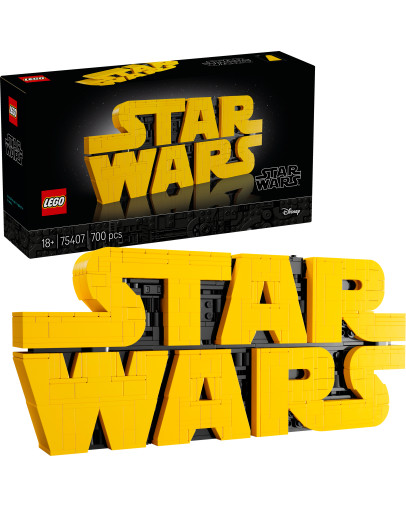 LEGO Star Wars Brick Built Star Wars Logo številka 75407