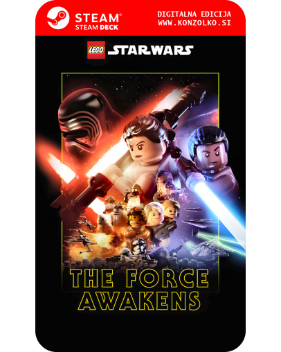 LEGO Star Wars The Force Awakens Deluxe Edition - Steam koda brez škatlice (WINDOWS PC | STEAM DECK)