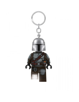 LEGO Star Wars The Mandalorian obesek za ključe z LED lučko številka 4005036