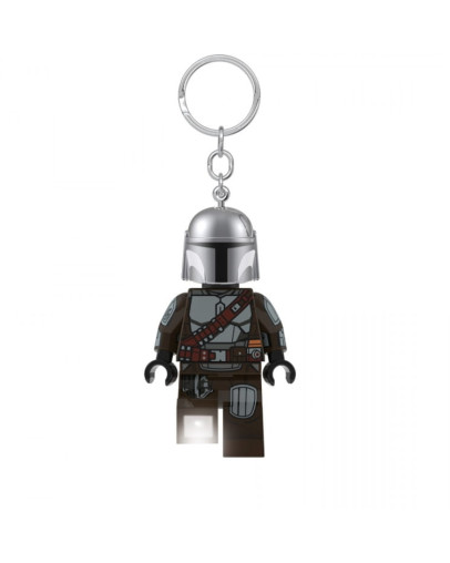 LEGO Star Wars The Mandalorian obesek za ključe z LED lučko številka 4005036