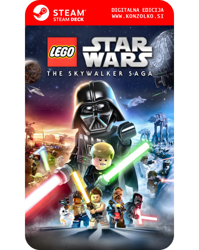 LEGO Star Wars The Skywalker Saga Deluxe Edition - Steam koda brez škatlice (WINDOWS PC | STEAM DECK)