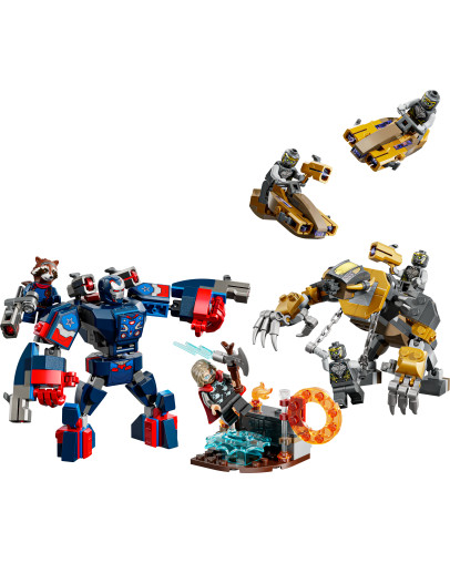 LEGO Super Heroes Avengers Endgame Thor vs Chitauri številka 76322