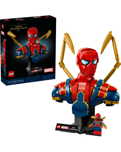 LEGO Super Heroes Iron Spider Man Bust številka 76326