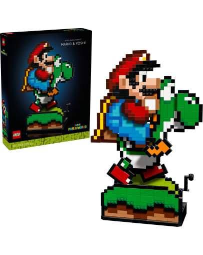 LEGO Super Mario Super Mario World Mario & Yoshi številka 71438