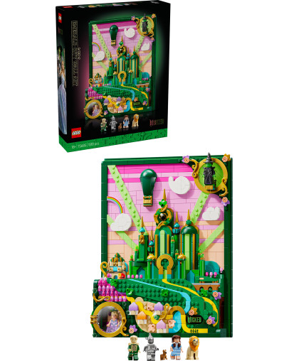 LEGO Wicked Emerald City Wall Art številka 75685
