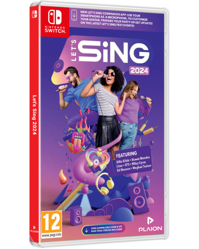 Lets Sing 2024 (SWITCH) - rabljeno