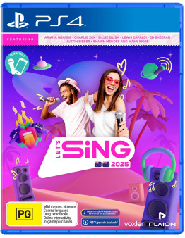 Lets Sing 2025 (PS4)