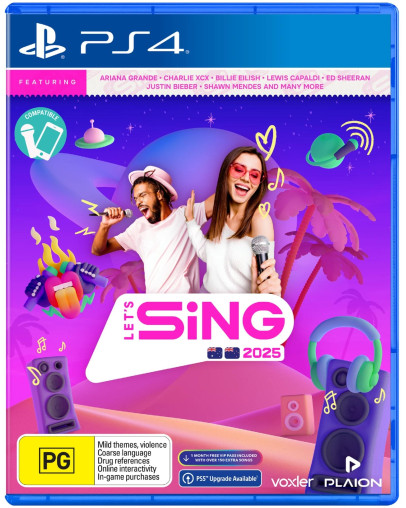 Lets Sing 2025 (PS4)