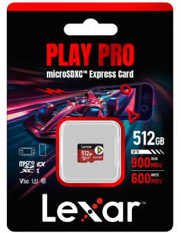 Lexar Play PRO MicroSD Express 512GB spominska kartica za Nintendo Switch 2