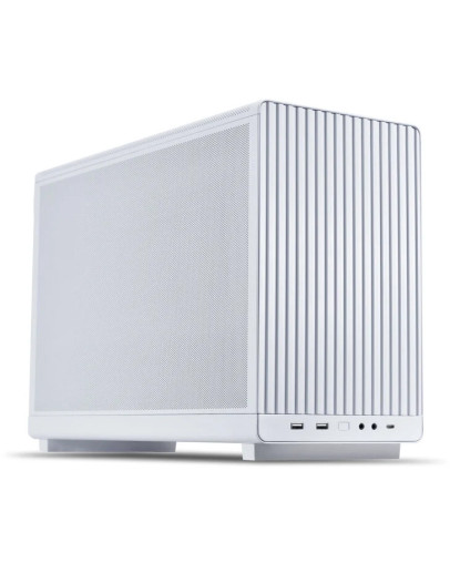 Lian Li Dan Cases A3 Mesh Micro-ATX računalniško ohišje bele barve