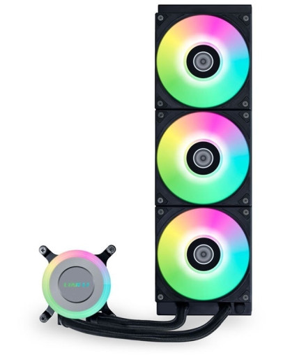 Lian Li Galahad II Lite 360 RGB sistem za tekočinsko hlajenje črne barve