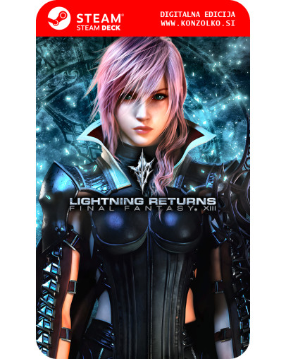 Lightning Returns Final Fantasy 13 - Steam koda brez škatlice (WINDOWS PC | STEAM DECK)