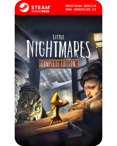 Little Nightmares Complete Edition - Steam koda brez škatlice (WINDOWS PC | STEAM DECK)
