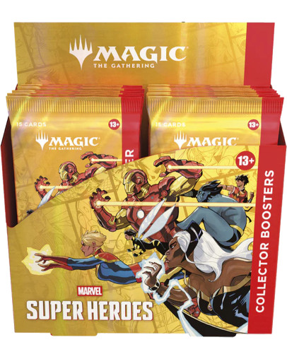 Magic The Gathering Marvel Super Heroes Collector Booster Display zbirateljske karte