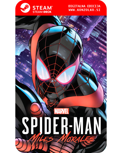 Marvels Spider-Man Miles Morales - Steam koda brez škatlice (WINDOWS PC | STEAM DECK)