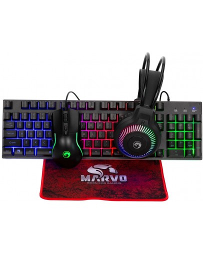 Marvo CM416 žični komplet 4v1 s slovensko tipkovnico