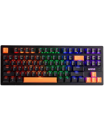 Marvo KG901C Krone 87 žična mehanska angleška tipkovnica Marvo KG901C Krone 87 žična mehanska angleška tipkovnica