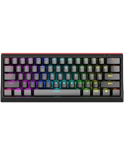 Marvo KG962 žična mehanska angleška tipkovnica črne barve Marvo KG962 žična mehanska angleška tipkovnica črne barve