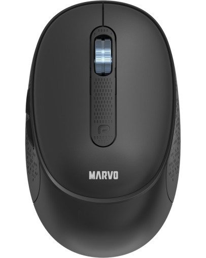 Marvo Office WM111 brezžična pisarniška miška črne barve