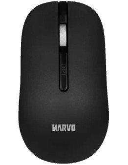 Marvo WM104 brezžična pisarniška miška črne barve