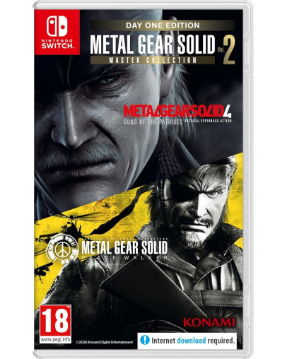Metal Gear Solid Master Collection Volume 2 Day One Edition (SWITCH)
