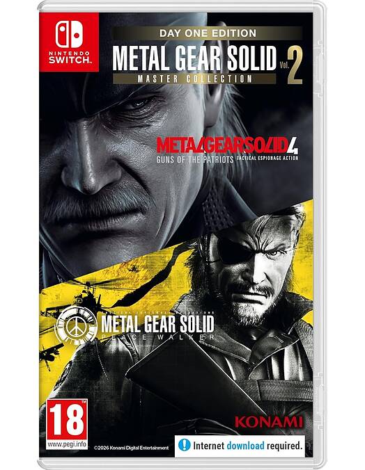 Metal Gear Solid Master Collection Volume 2 Day One Edition (SWITCH)