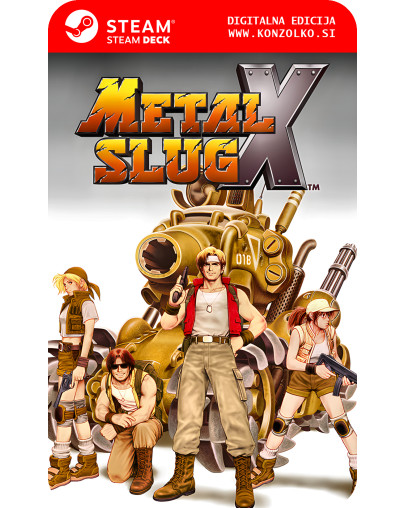 Metal Slug X - Steam koda brez škatlice (WINDOWS PC | STEAM DECK)
