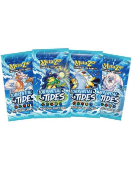 MetaZoo TCG Torrential Tides Booster igralne karte