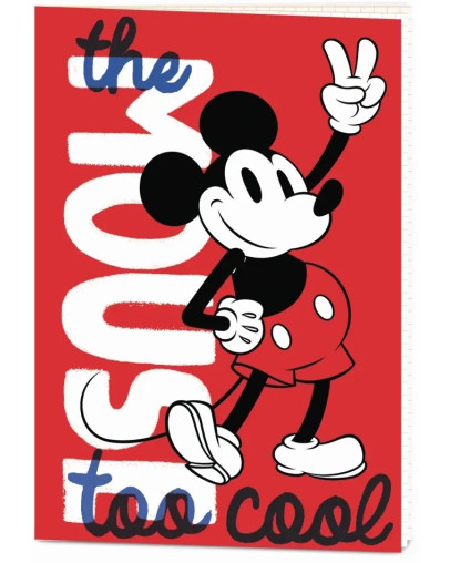 Mickey Mouse Too Cool A5 beležka Pyramid